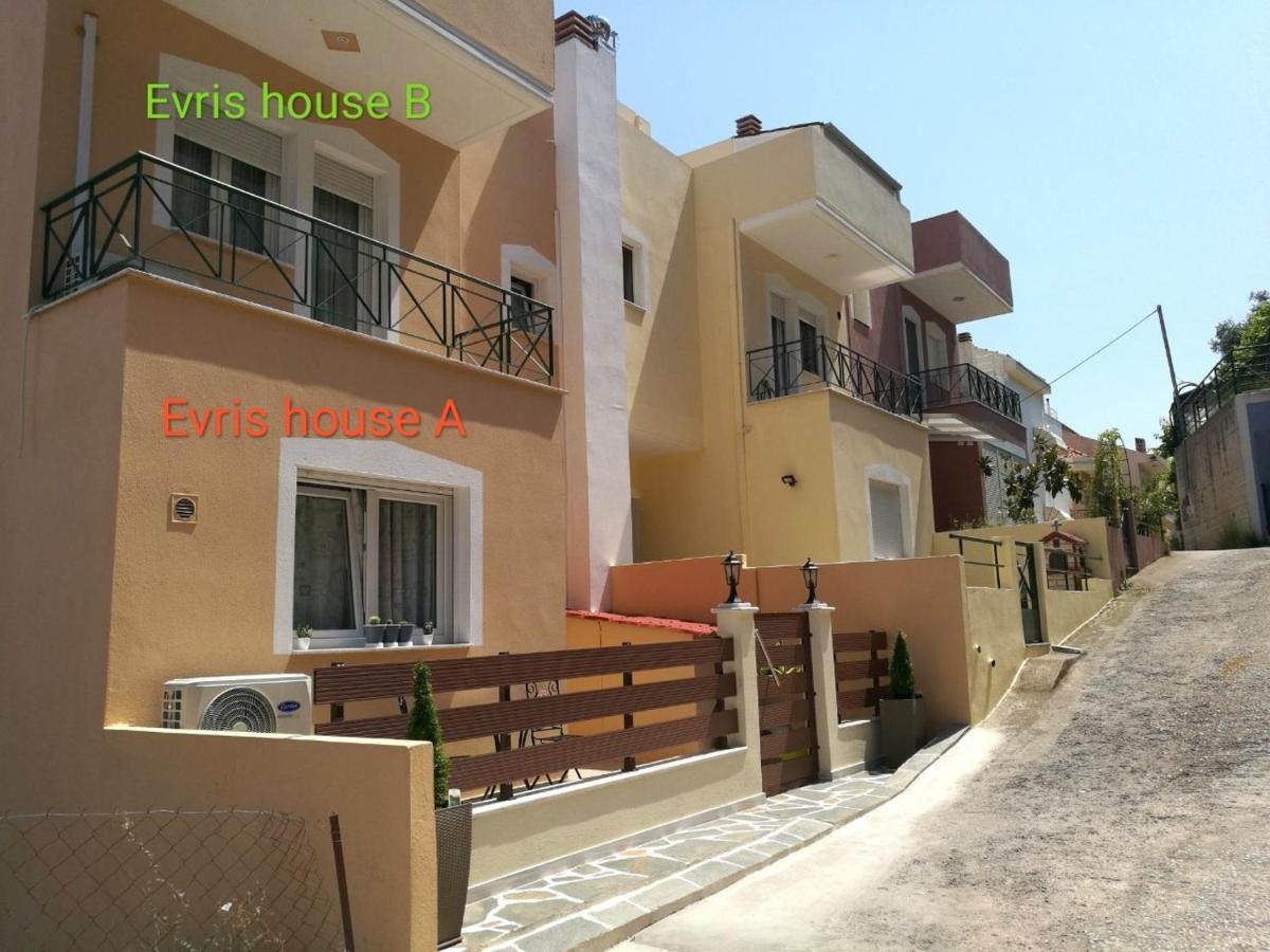 Evris House Villa Kavala Bagian luar foto