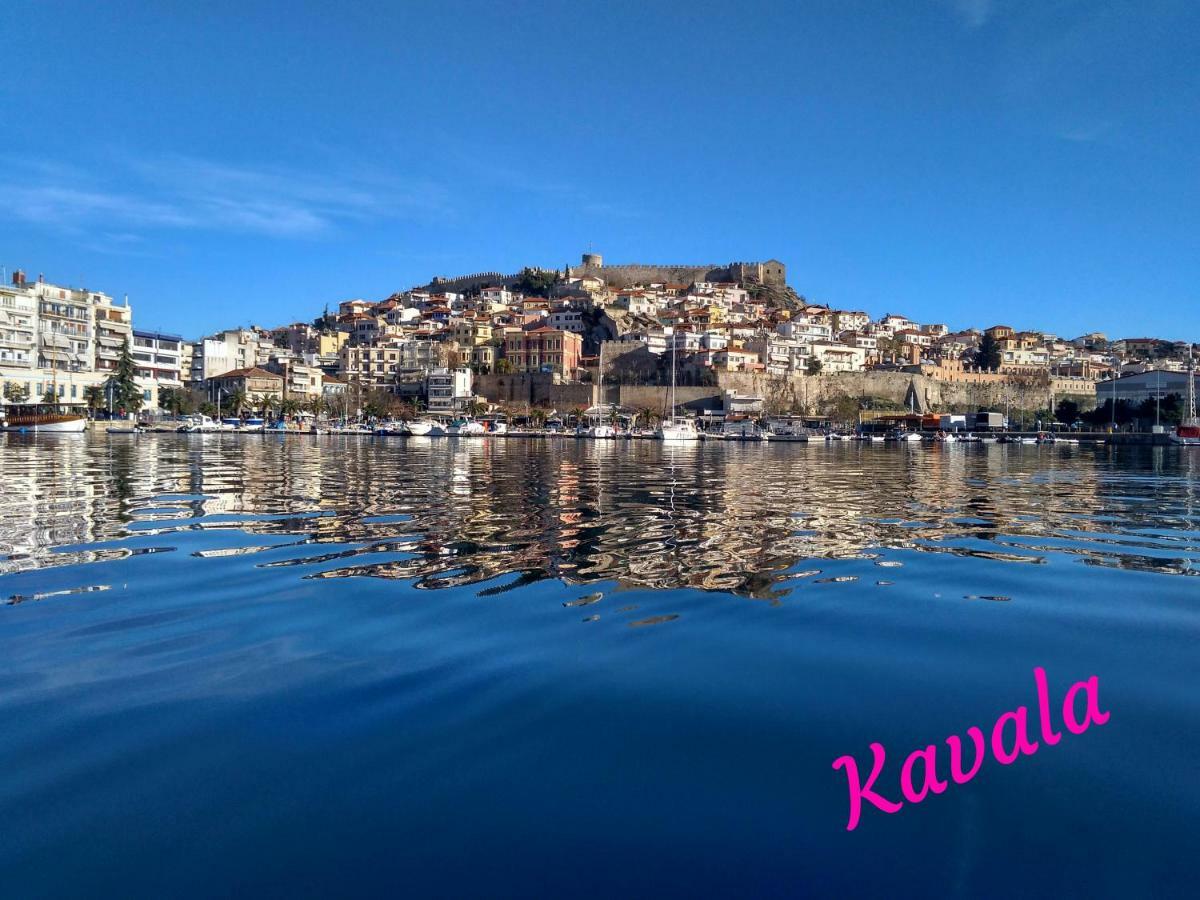 Evris House Villa Kavala Bagian luar foto