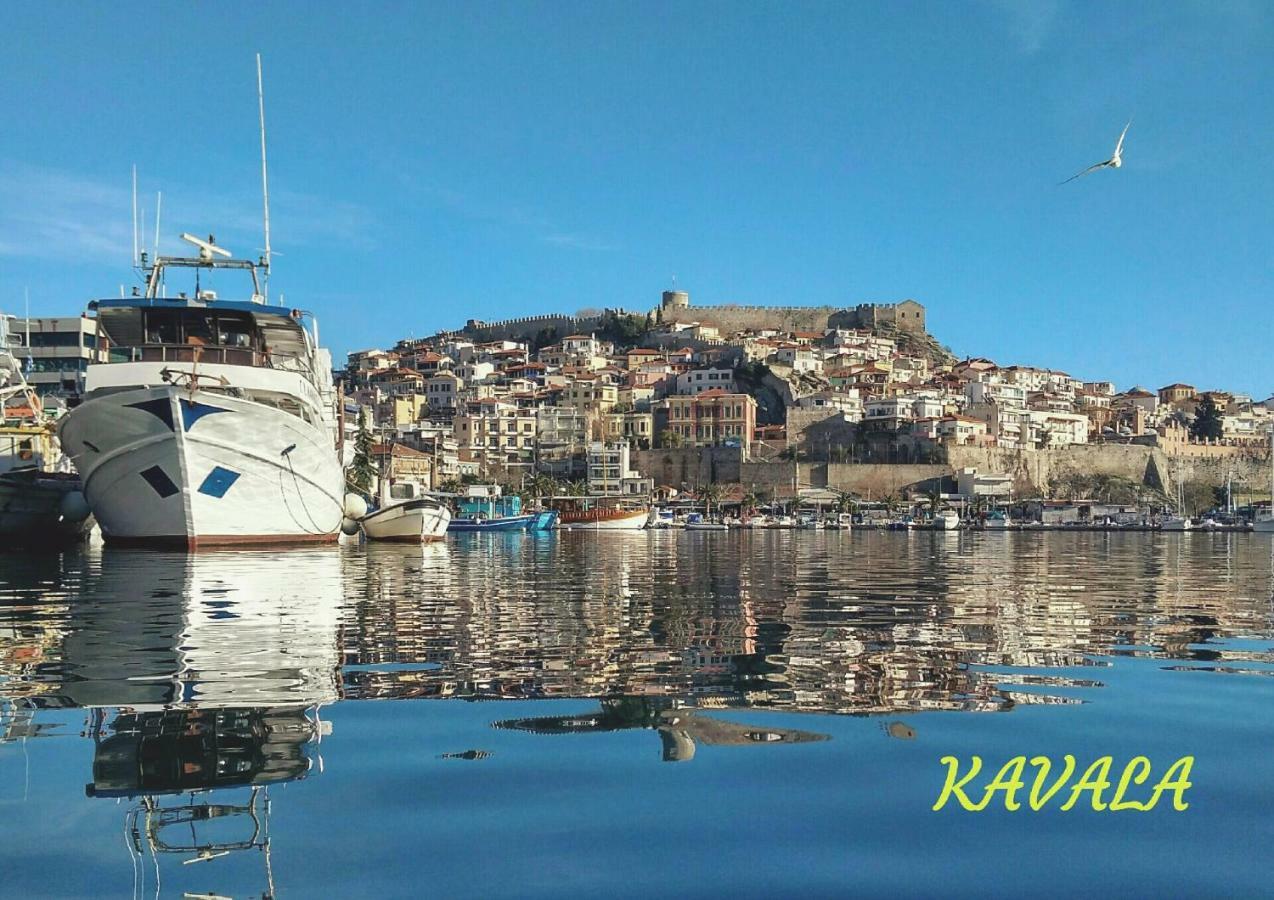 Evris House Villa Kavala Bagian luar foto