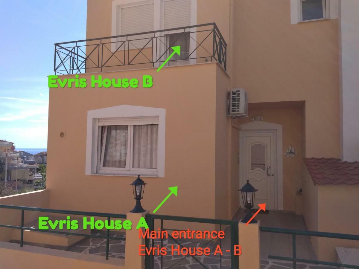 Evris House Villa Kavala Bagian luar foto